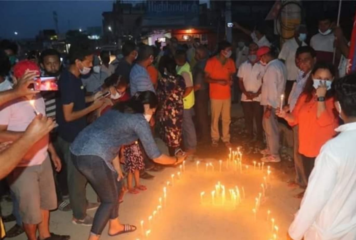 One side Pleased on recognizing lipulekh Kalapani other side protest against Government in nepal for corona