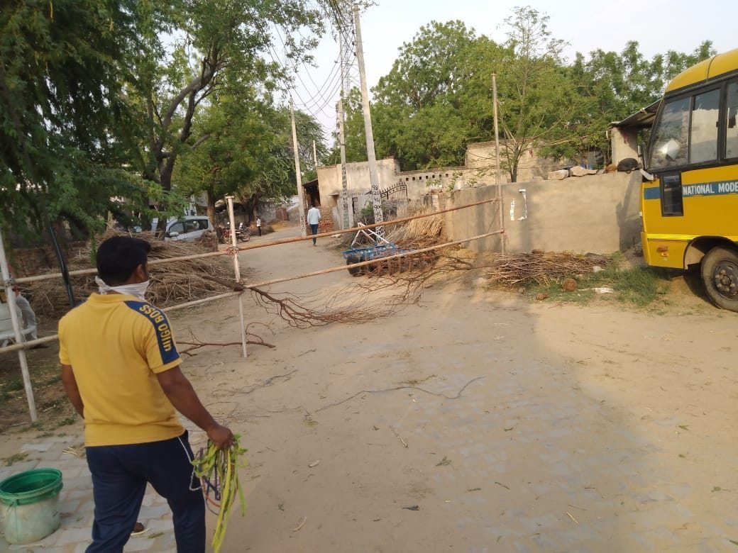 haryana police workar and army man corona positive