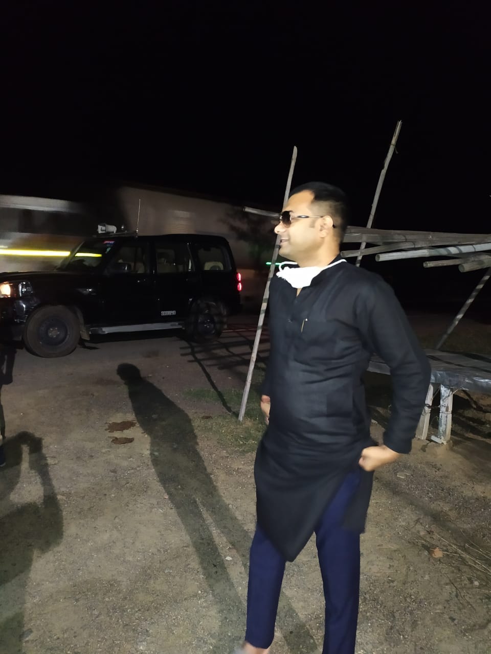 MLA took out ambulance stuck in jam
