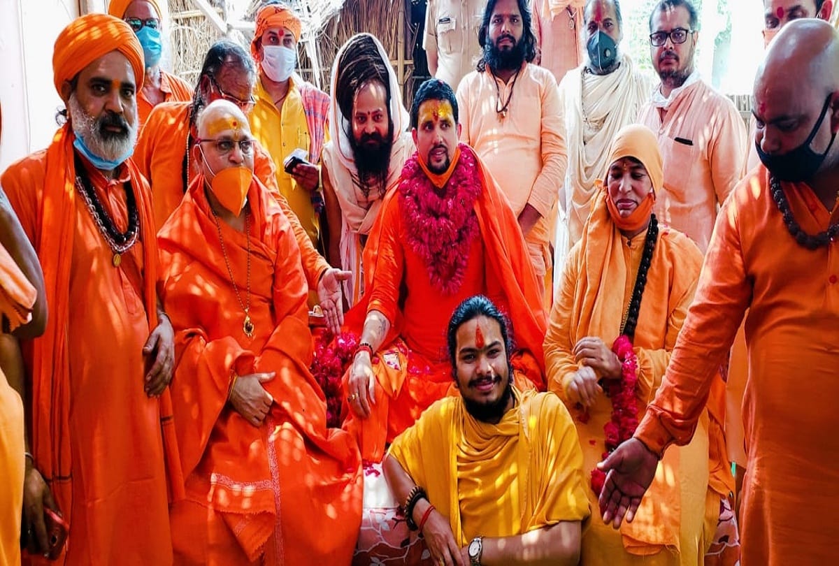 prayagraj news: brahmachari kuti merged with Baghambari