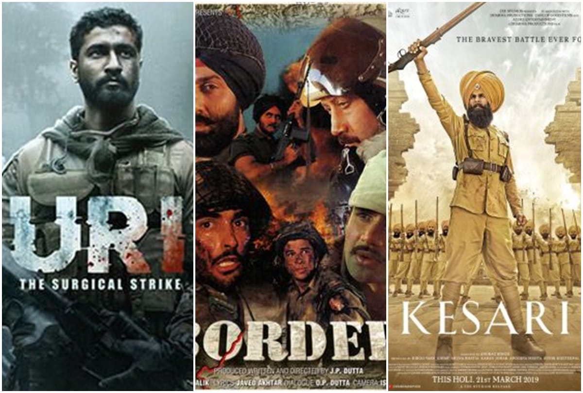 Bollywood Films Which Represent Indian Army Border Holiday Kesari Lakshya Uri The surgical Strike