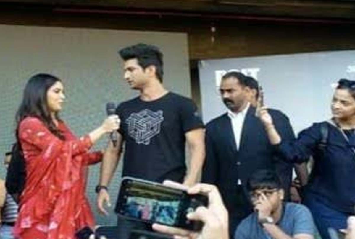 Sushant came to Kanpur for the program of Amar Ujala