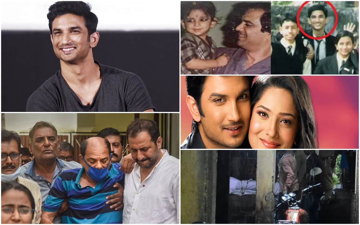 Sushant Singh Rajput funeral: Unseen pics Of M S Dhoni Actor Sushant Life and Death