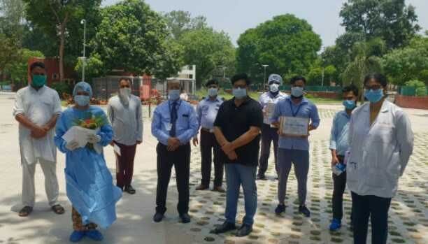 Two patients from Jammu and Sangrur admitted to PGI were discharged