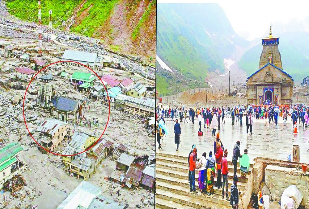 kedarnath disaster seven year: Many Work done in kedarnath Dham, See Throwback and recent Photos