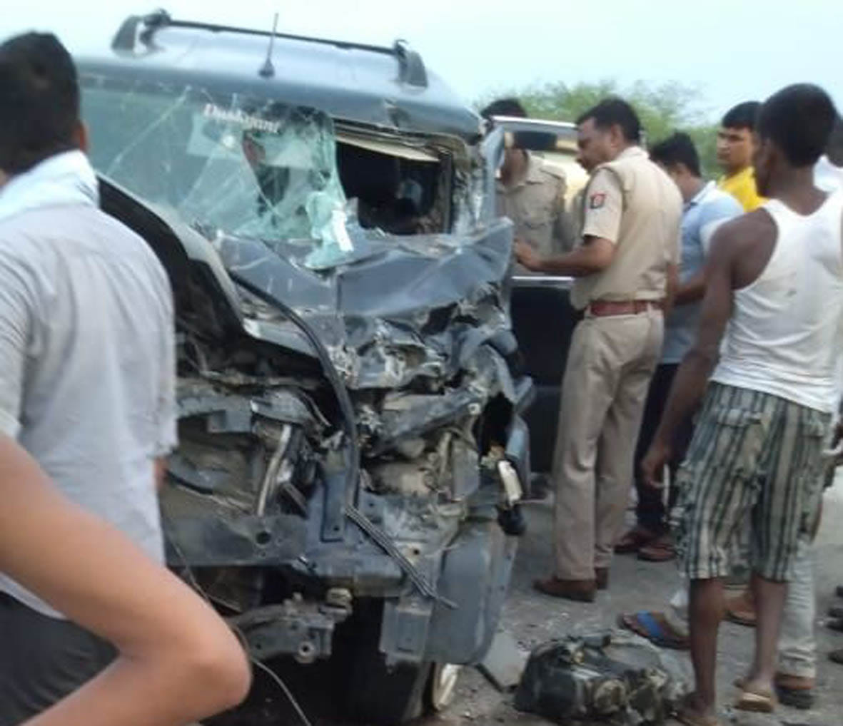 Bolero rider 6 injured in truck collision, two referees