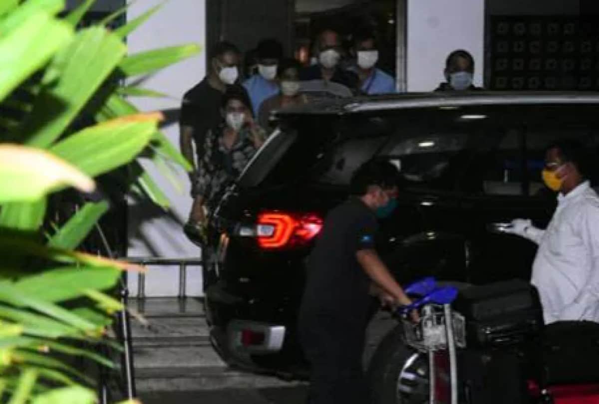 sushant singh rajput suicide family reaches mumbai for funeral