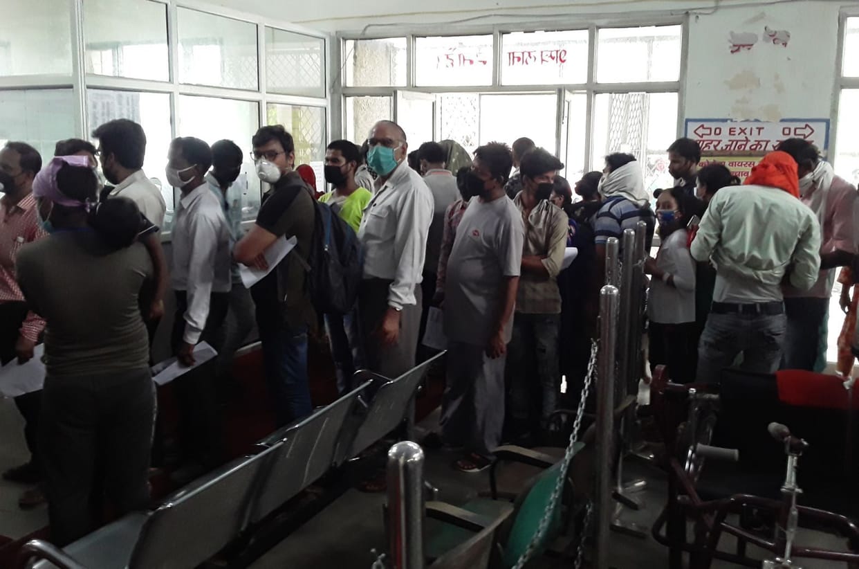 Normal OPD remains closed, flu patients