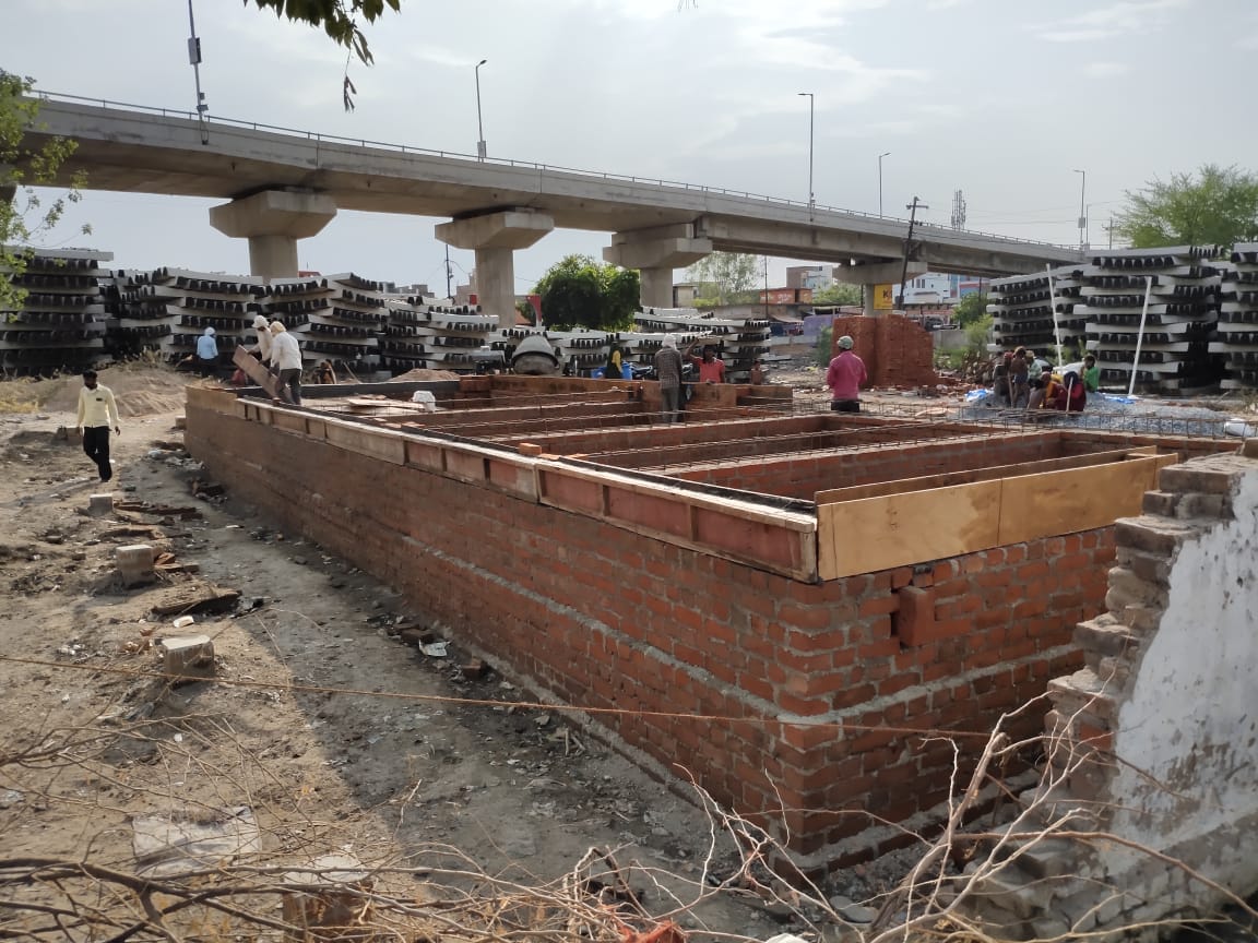 Work on relay room of signal department stopped