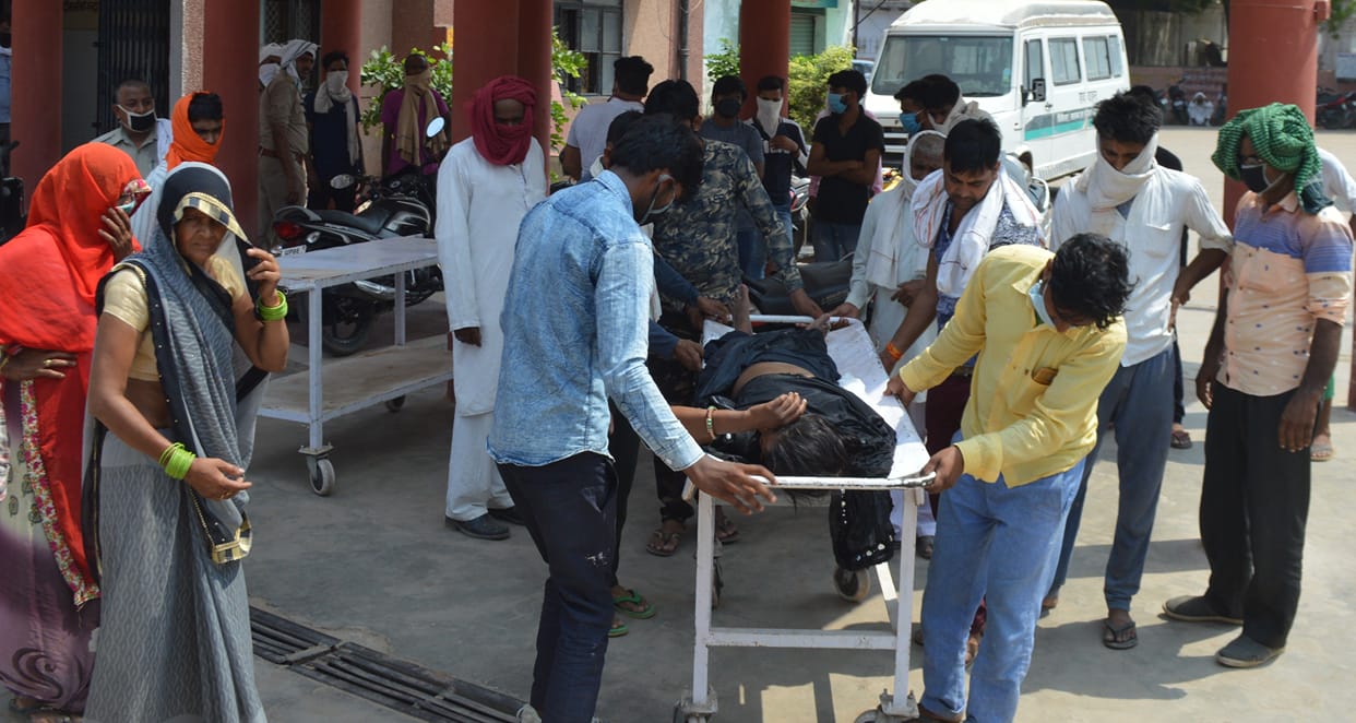 Hathras: Mother-in-law killed in Max's collision, two injured