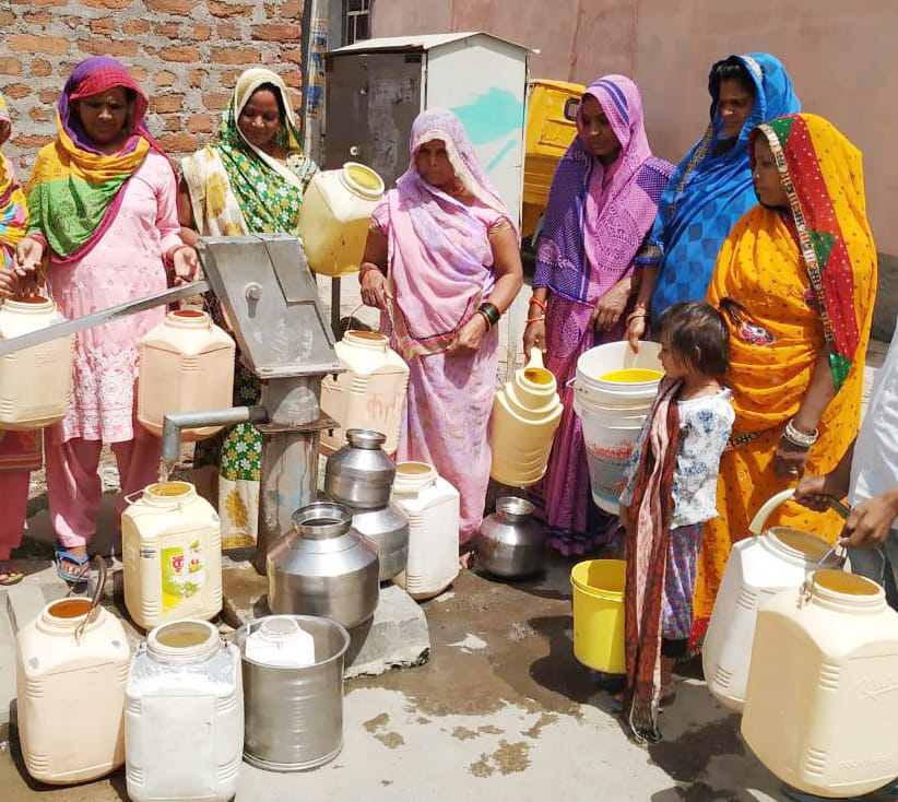 water supply intrupted in lower zone