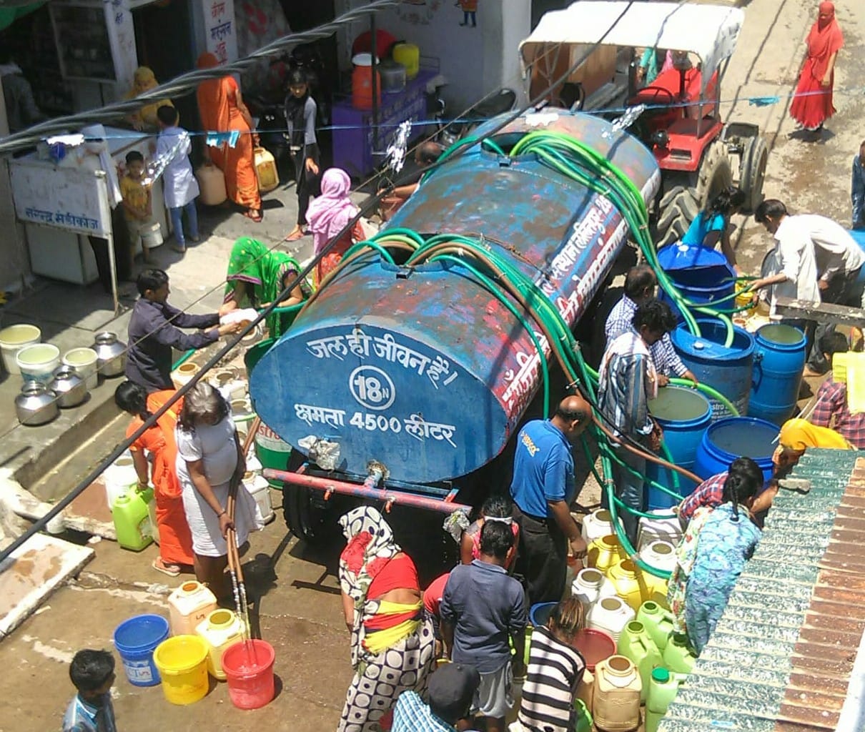 water crisis in city