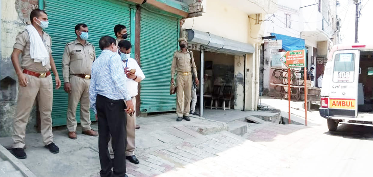 Negligence: Did home quarantine, yet opened shop