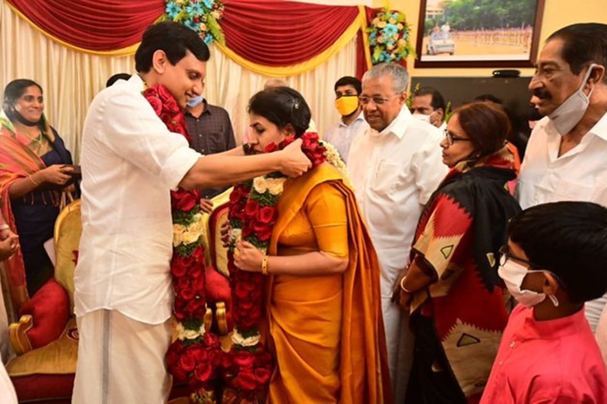 Controversy over murder conviction in P. Vijayan daughter marriage