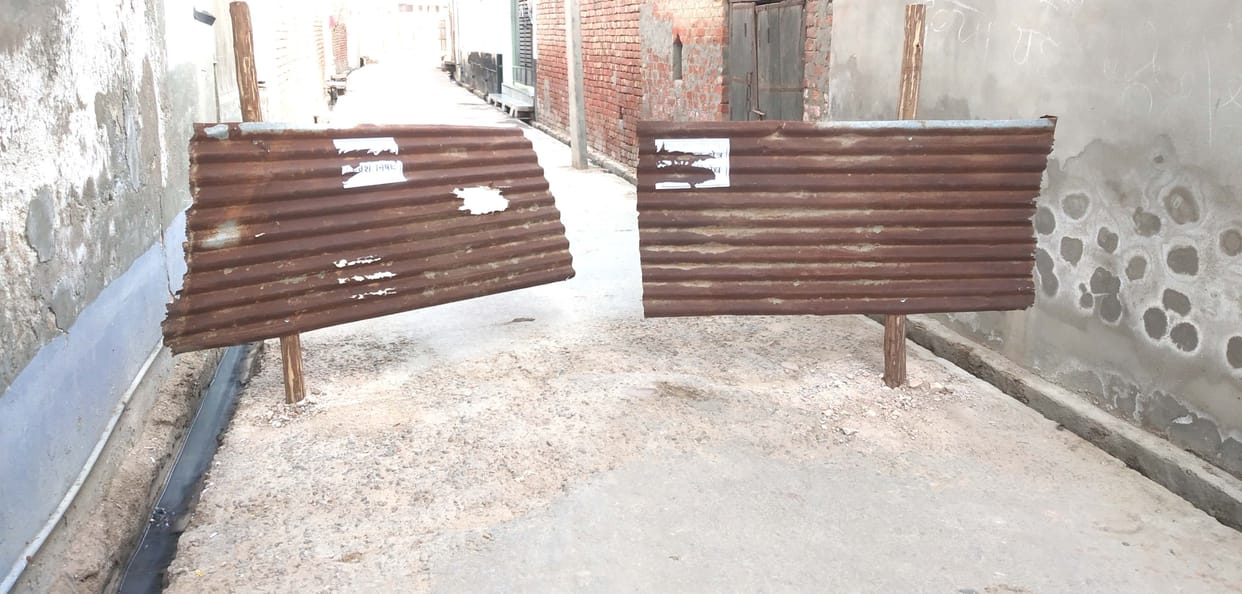 hotspot, eria, lockdown, brakedown, beriar, mathura