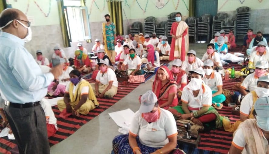 Women will become self-sufficient by taking sewing training