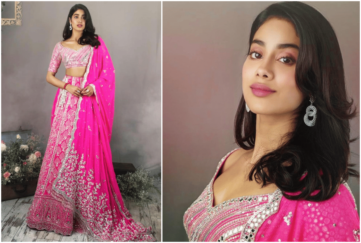 janhvi kapoor shares photoshoot in retro look fans says looking like shri devi