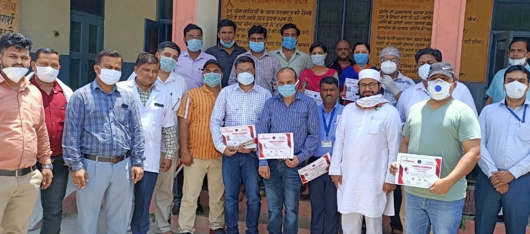 Health workers honored