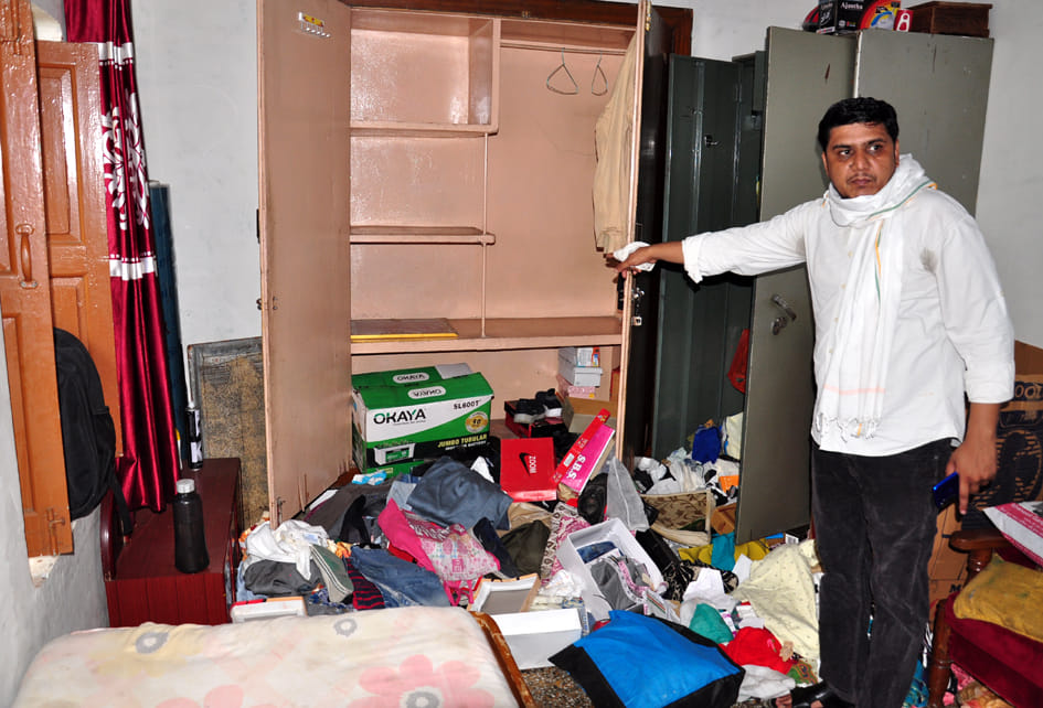 Burglars burnt houses, stolen millions