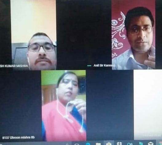 google meet discussion teachers give technical instruction