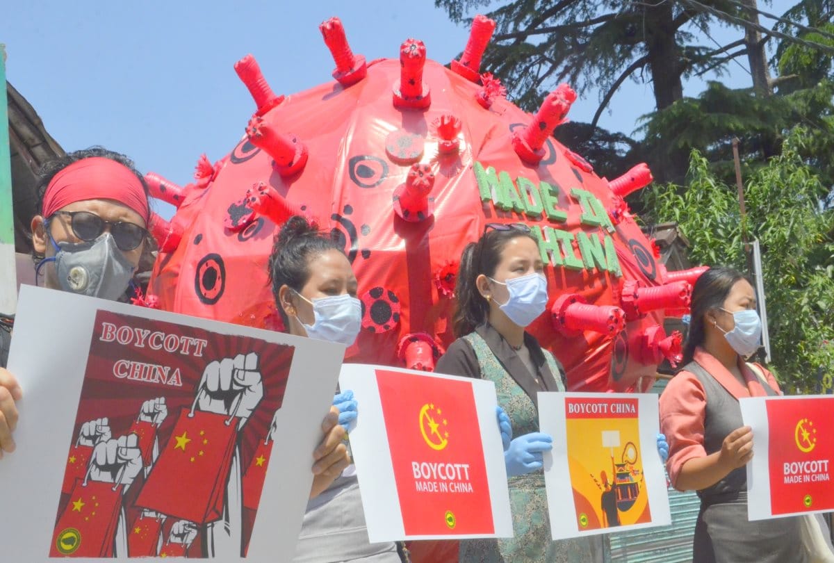 Tibetan people boycott made in china after india china clash at ladakh