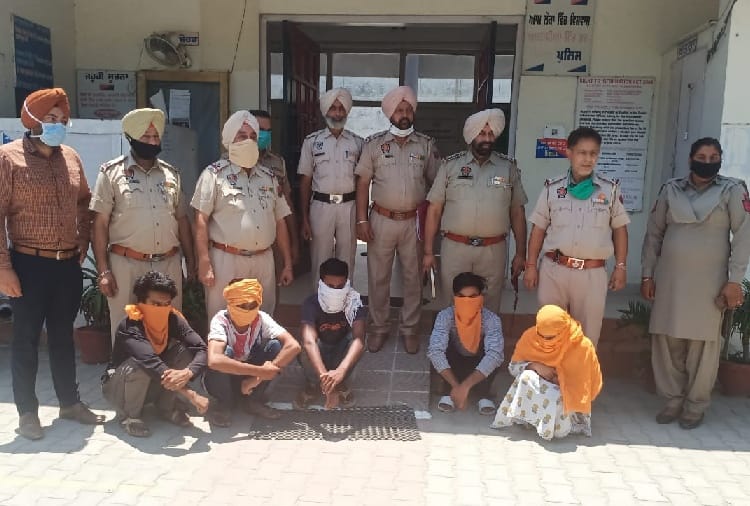 Sultanpur Lodhi Police arrested five accused including woman