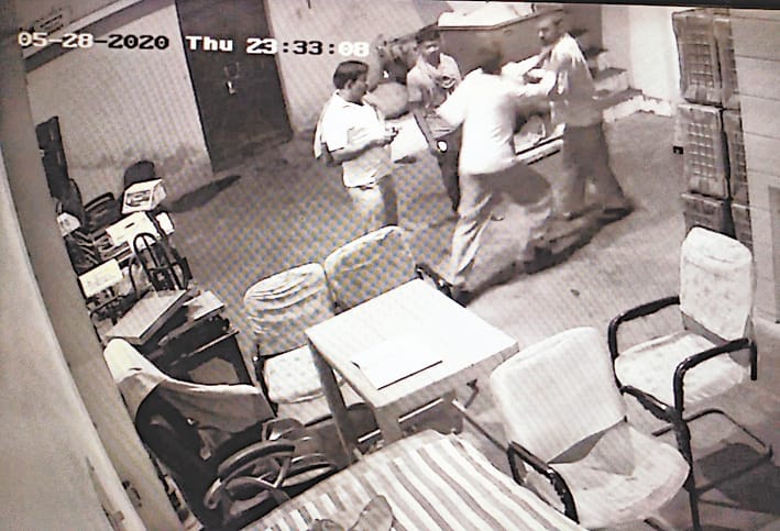 When asked to get the goods counted, the confession was done by the pickup driver, 17 days later, the CCTV footage revealed
