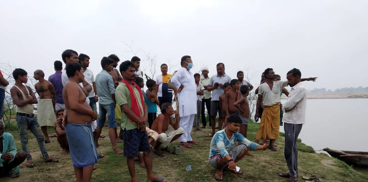 Chitrakoot: Old man bathing in Yamuna river drowned