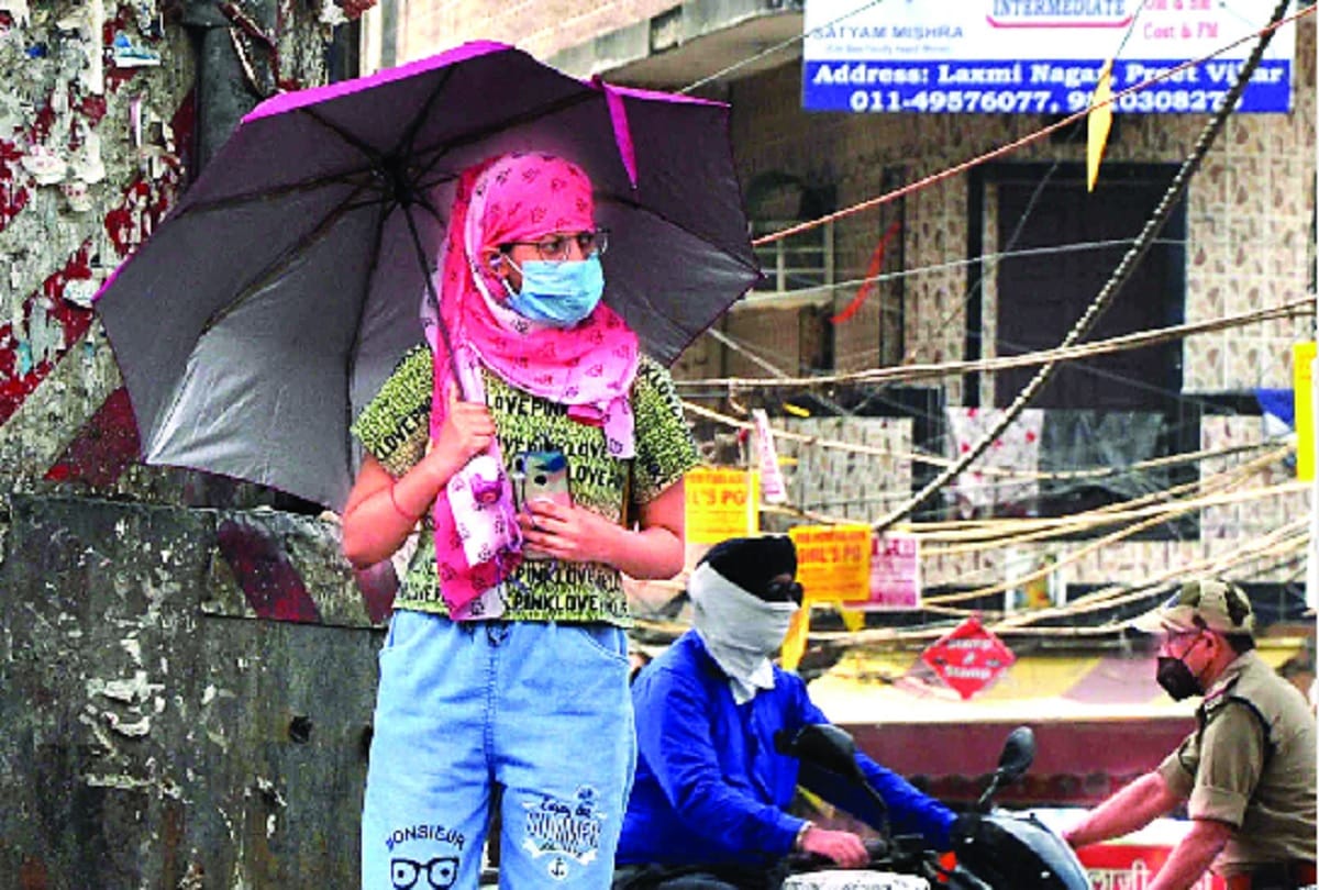 Tuesday was the hottest day of June in the capital