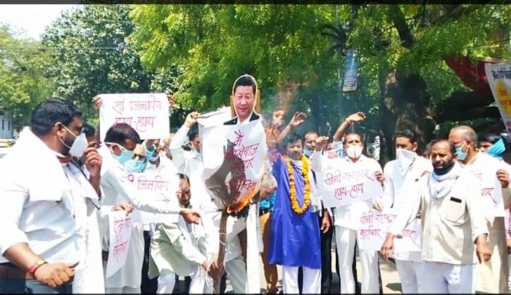 protest, angaist, chaina, burn, tribuet, mathura