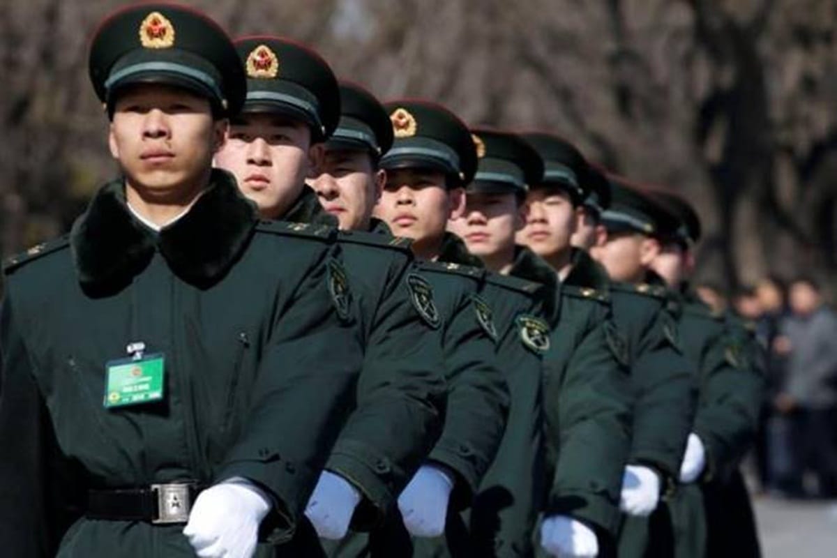 india china dispute Peoples Liberation Army conducted military drill amid border tension ccp indian army lac