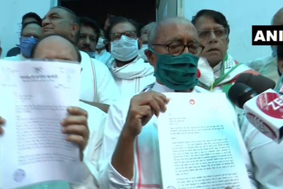 Digvijaya Singh lodge complaint against Shivraj Singh for allegedly tweeting doctored video of Rahul Gandhi
