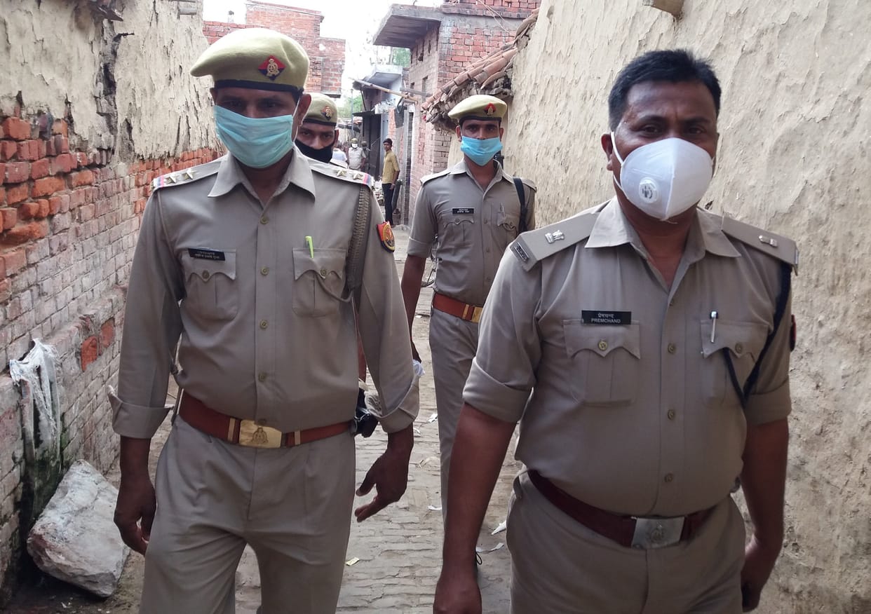 ASP and CO visited the village