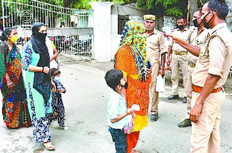 DM's Babu's son found corona infected, fearful in Collectorate