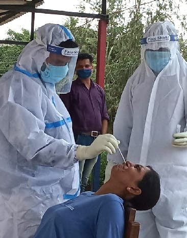 Sepoy report came negative, chain of infection in SP crime tangled