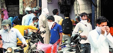 Shopkeepers in Shyamganj are not agreeing, nine were caught again