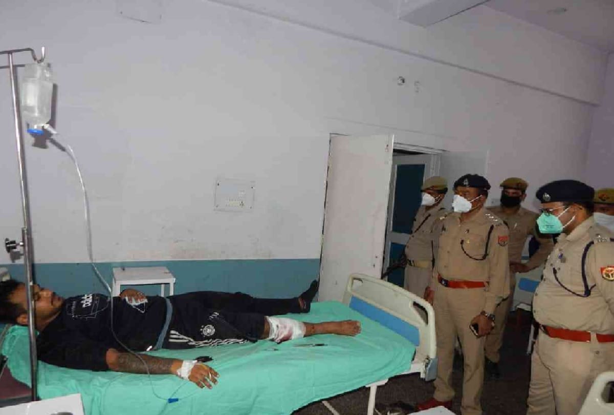 Delhi's gangster injured in late night encounter in moradabad