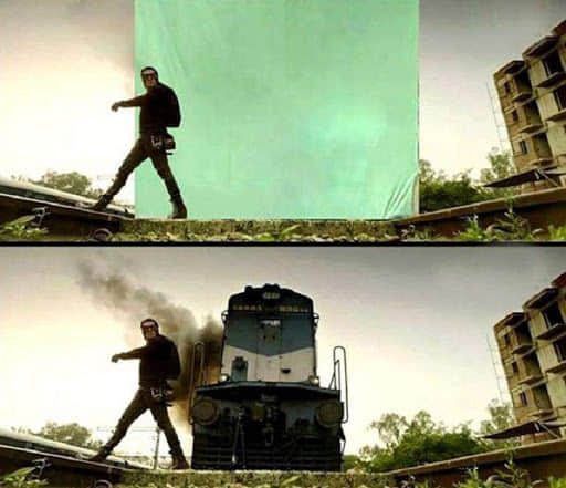 know ten Bollywood movies before and after VFX effects  Scene Will blow away your mind