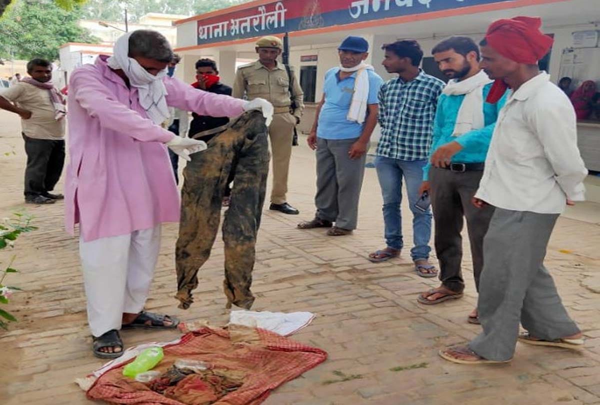 brutally murder of a young man in hardoi up
