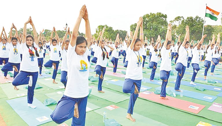Today and tommorow learn yog to amar ujala facebook live page