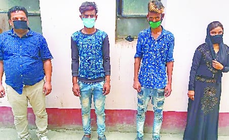 Four jailed, including a woman stealing jewelry and a buying bull