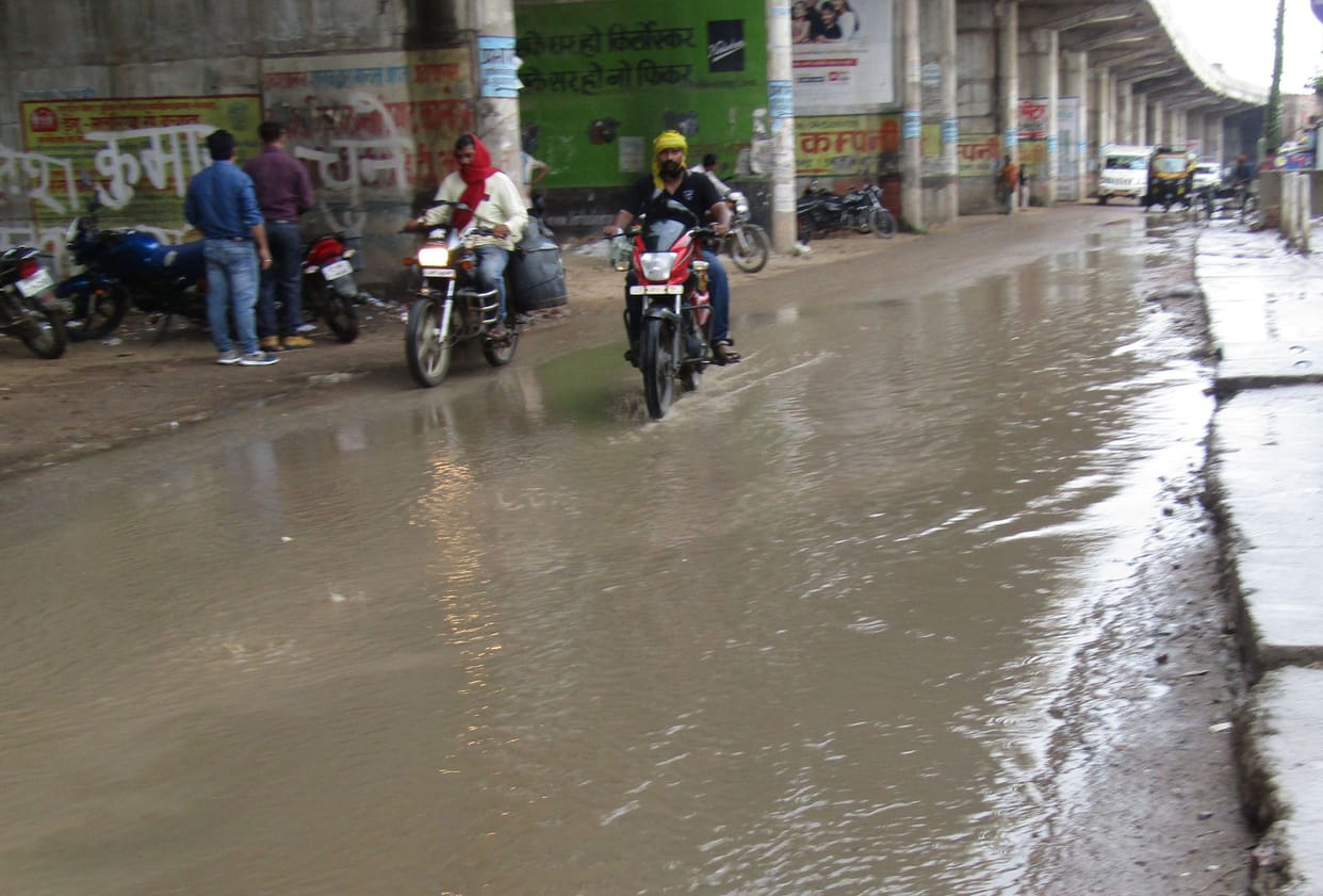 rain again across the district, relief from humidity