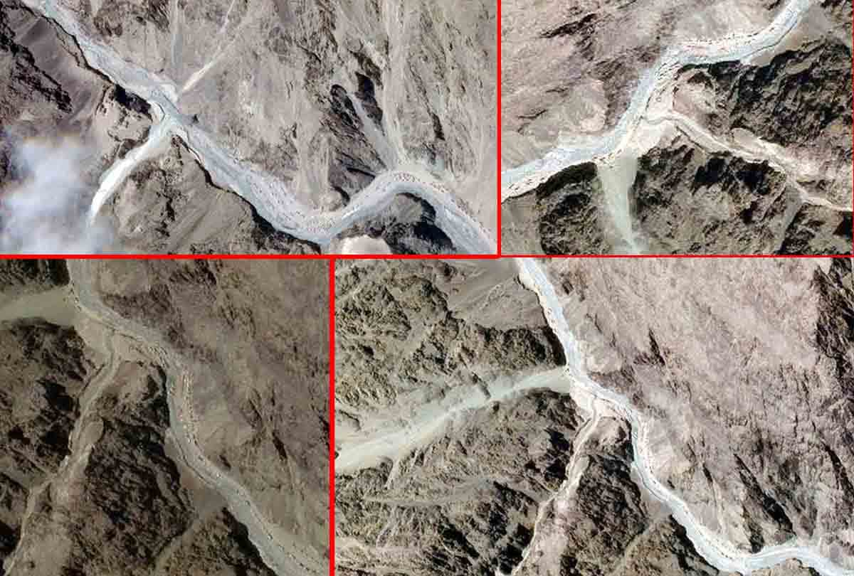 China further strengthened its military capability at LAC near Galvan Valley