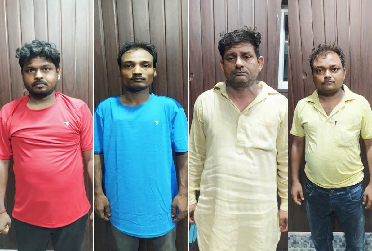police arrested six decoits following encounter in Dubagga lucknow