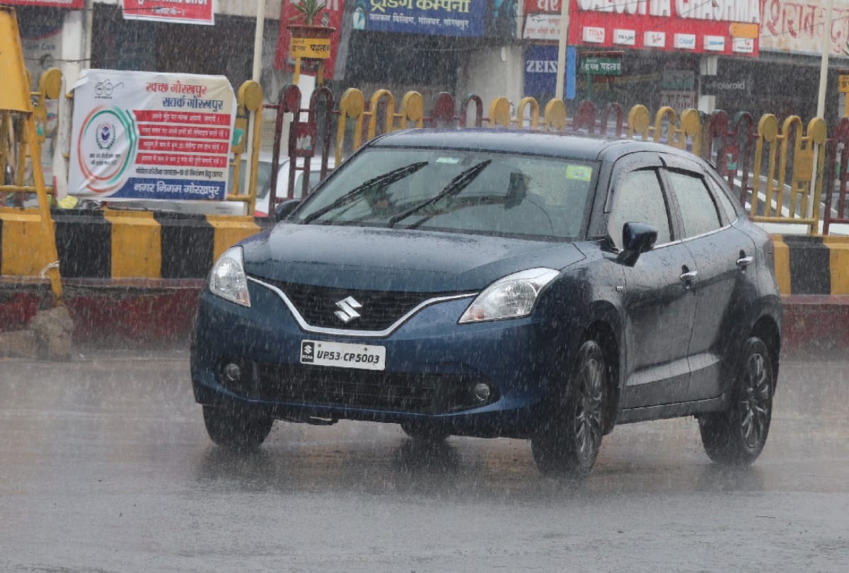 weather update today in Gorakhpur Latest News   change weather after havie rain latest weather photos