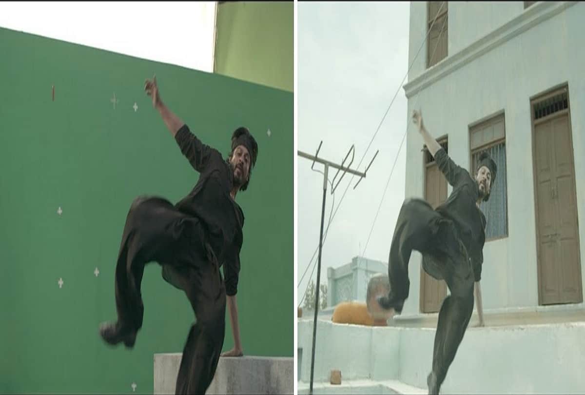 bollywood movies before and after vfx effects scene Baahubali Kick Raees Padmavat