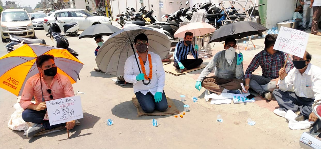 Hindu bank account holders angry over ban on withdrawals