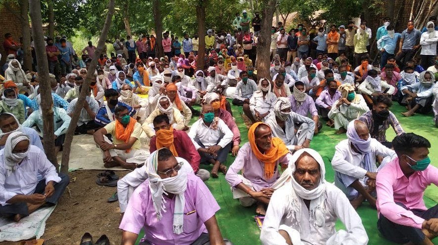 Hindu organizations organized a panchayat in Lalpur