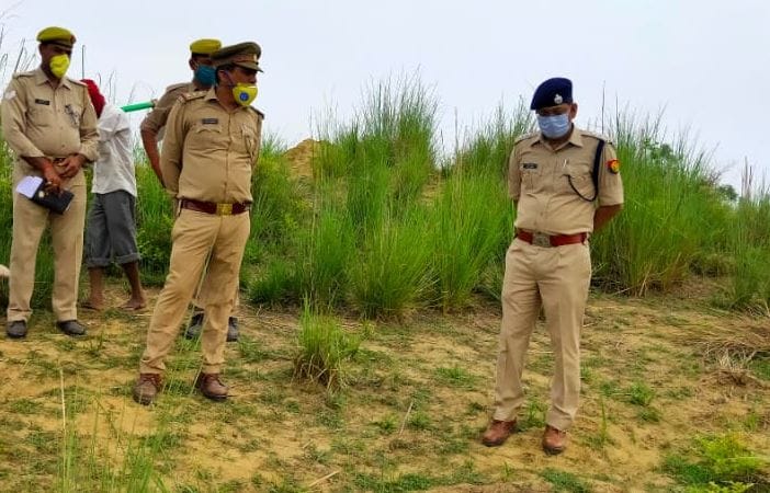 Strangled to death, buried separately beheaded