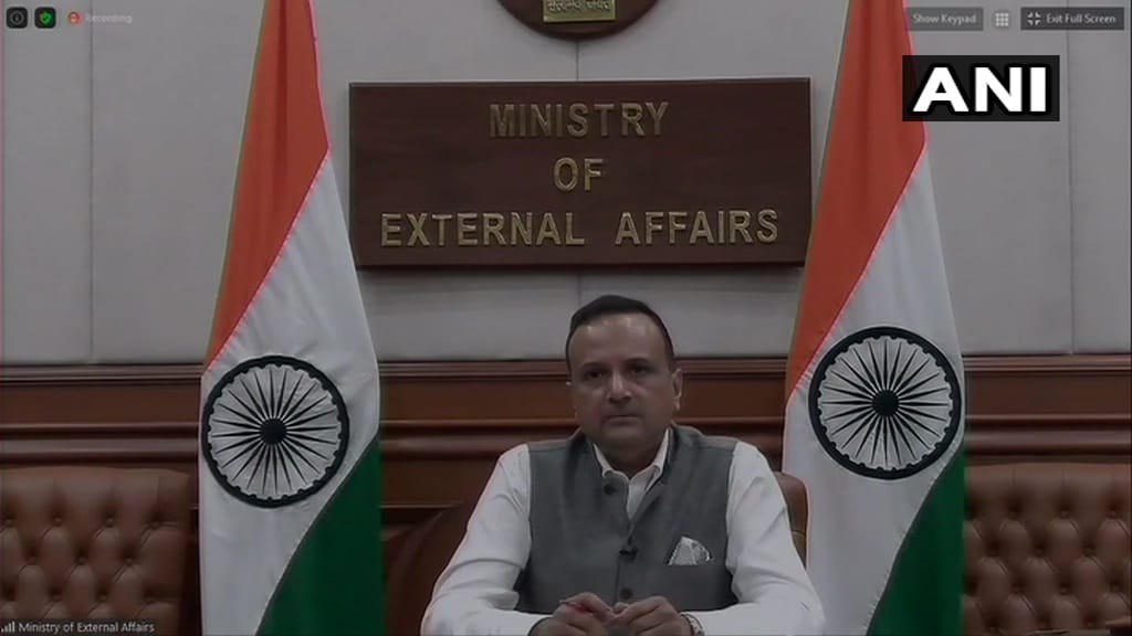 MEA Spokesperson Anurag Shrivastava briefs media discusses on vande bharat mission, indo nepal and pakistan FATF issues